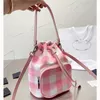 Originele klassieke bucket Bag Women Drawstring Fashion boodschappen Satchels Hobo Handtas Crossbody Messenger Bags Totes Backpack Luxe schoudertas portemonnees