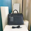 Classic Designer heren schoudertas zwart bruin lederen handtas luxe zakelijke heren computertas crossbody tas met stofzak aktetas maat 39 cm