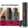 Bottle Opener Electric for Red Wine Foil Cutter Automatic Openers Jar Kitchen Accessories Gadgets 231221