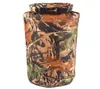 Bolsa de armazenamento à prova d'água de camuflagem 8L para canoa de caiaque Rafting Camping Hucking6618902