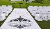 Mariage personnalisé décalcomanies murales personnalisées Aisle Église décor de sol autocollants muraux de mariage Affiche de décoration de fête de mariage 737 2103087037105