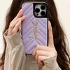 Designer Telefonfodral Premium Stamping 15 Case iPhone Case 13 Pro Max 12Pro Leather Soft Case 11 Anti Drop Couple