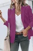 Damesjassen lente zomer blazer vrouwen jas mode vest vrouw outfits casual elegante witte pakken dames kleding bovenkleding femini