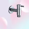 Wall Mounted Small Decorative Garden Faucet Long Washing Machine Water Basin Bibcock Taps6249642