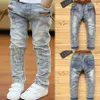 Jeans Jeans DIIMUU Jeans skinny per bambini Ragazzi Denim Abbigliamento Pantaloni Pantaloni casual Abbigliamento per bambini Pantaloni Abbigliamento per neonati Jean 230