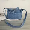 Pano de jeans de alta qualidade Mulheres Little Bag Girl Small Casual Banks Lady Designer Travel Shopping Shopping Burse 231221