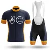 Sets Cycling Jersey Set for Men Bicycle Clothing Summer Breathable Quick Dry Mtb Bike Bib Pants Short Sleeve Pro Team Racing Uniform 22