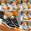 Neo Run Away Sneaker Designer Women Casual Shoes Luxury Fashion Leather Trainer Sneakers Retro Printing Shoes Storlek 35-41