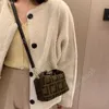 Designer väskor lyxiga kvinnor handväska vintage tote mini vintage kudde påse modebrev lutande span axelväska