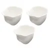 Bowls 3 Pcs Snack Bowl The Dish Tomato Sauce Porcelain Container Ceramics Olive Oil Dipping Dishes