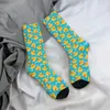 Men's Socks Rubber Duckies Duck Kawaii Shopping Cartoon Pattern