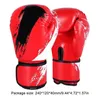 Boxing Training Fighting Gloves PU Leather Kids Breathable Muay Thai Sparring Punching Karate Kickboxing Professional Glove 231222