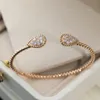 Bangle Classic 925 Sterling Silver InlaidZircon Droplet Bracelet for Women's Simple Fashion Brand Exquisite Jewelry Party Gift 231222