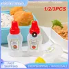 Storage Bottles 1/2/3PCS Portable Mini Ketchup Bottle Small Size Sauce Squeeze Lunch Salad Mustard Honey Container For Picnic