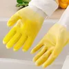 Disposable Gloves Housework Yellow/cherry Powder/ Green Women Waterproof Durable Dishwashing Tools Household