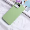 Capa de telefone de silicone líquido para iphone 15 pro max capa traseira de borracha anti-impressão digital anti-risco com logotipo e pacote de varejo