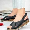 Hakken dames sandalen wiggen schoenen comfortabel platform flats dames casual zachte big teen voet correctie sandaal orthopedische bunioncorrector