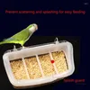 Altri uccelli forniscono pappagalli da alimentazione anticompettano pappagalli alimentari Cockatiels Box