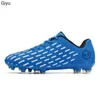 Soccer Shoes High Ankle Football Boots Cleats FG Futsal Breattable Turf Large Size Training Sneakers 22035 231221