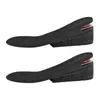 1pair Men Women Soft Heel High Increase Non Slip 4 Layer Air Cushion Inserts Lifts Shoe Insole Accessories Height Pad Invisible 231221