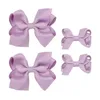 Accessoires de cheveux Cerceing Sorting Wear Band Ribbon Epin Hairan Style Barrets Summer Kids Headwear Bow Clip Enfants