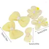 Hårtillbehör Hårnålar för Little Girl 10pcs Spring Clip Clips Flower Barrettes Sweet Decors Bow Pet