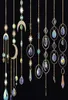 Sun Catchers Hanging Crystal Ball Beaded Ornament Garden Decorations Window Patio Lawn Moon Star Pendant Glass Prism Rainbow Maker2215136