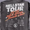 Wysokiej jakości umyte bluzy do starych hellstar 2023 jesienne zimowe bawełniane moda streetwear bluzy bluzy literowe 231221