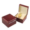 Watch Boxes 1Pc Fashion Wooden Box With Display Pillow Case Holder Organizer Watches Bracelet Jewelry Storage