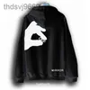 Sweats à capuche masculine Sweatshirts White Designer Mens Fashion Fashion Print Finger Now Hooded Oversize Trendy Ekde YJ4Q