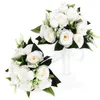 Flores decorativas 2 PCS Ramos de boda de ramo de novia fresco Otras novias de suministros para damas de honor