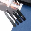 Nagelkonstpaket Clippers Set Pedicure Tool Care Sloothing Manicure File Scissors Eyebrow Pickor