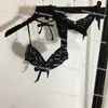 Dames badmode ontwerper sexy badpak strandhalter bedrukte bikini voor strandsurfbikini voor zomerkoppels