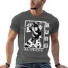 Herr t-skjortor jujutsu kaisen toji fushiguro anime manga överdimensionerade t-shirts roliga kläder kort ärm gata kläder plus size topps tee tee