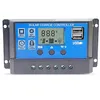 10A 20A 30A Solarchaddare Solarpanel Batteri Intelligent regulator med LCD -dubbel USB -portdisplay 12V 24V271F