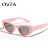 Солнцезащитные очки OVZA Fashion Punk for Men Retro Vintage Sun Ocles Woman Anti-UP Lunettes de Soleil Homme S1005