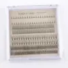 DIY Clusters Eyelash Extensions Kit 282Pcs Natural Dense Segmented Lashes with Lash Bond & Seal Tweezer Brush Handmade Reusable Individual Eyelashes