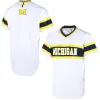 El béisbol universitario viste una camiseta de béisbol de los Michigan Wolverines cosida a medida JAYLEN JONES 28 KEATON CARATTINI 30 JACK WHITE 32 TYLER FULLMAN A