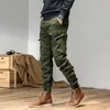Men's Jeans CAAYU Joggers Cargo Pants Men Casual Hiphop Multi-Pocket Male Trousers Sweatpants Streetwear Techwear Tactical Track Khaki Pants J231222