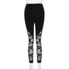 Frauenhose Damen Yoga Casual Patchwork Spitzenhose Leggings Sport sexy Mode