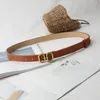 Riemen vaste kleur dunne taille riem verstelbare riem gouden bronzen geometrie snap metalen gesp vrouwelijke jeans jurk broek tailleband