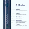 Seago Sonic Electric Toothbrush TwoEngines Magnetic Core Oral Care Smart Adult Timer Brush防水ブラシSG540 231222