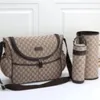 Çantalar anne bebek bebek bezi çanta 3piye set yüksek kaliteli tasarımcı baskı çok işlevli omuz çanta anne ve kız hediye yaratıcı a06