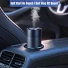Nawilżacze USB nawilżacz powietrza z kolorowymi lekkimi auto na pokładzie start stap ciężka mgła mini aromaterapia dyfuzor zapach Humidificador