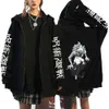 Jujutsu Kujutsu Kaisen Anime Hoodies Gojo Satoru Sukuna Fushiguro Stampa giacche con certifica