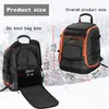 Soarowl 65L Bott Saco de bota de grande capacidade Botas de armazenamento Roupas de capacete podem ser colocadas mochila de esquis com bolsa à prova d'água ajustável 231221