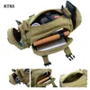 Outdoor Bags Outdoor Multifunctional Cameral Shoulder Bag Military Tactical Waistpack Waterproof Hiking Camping Trekking Cycling Sling BagL231222