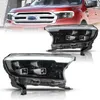 Samochód przednie światła dla Ford Ranger Reflight 20 16-20 17 Everest Pełna LED DRL Dynamiczne reflektory lampy sygnałowej