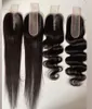 Cabelo humano virgem da mongol Cor natural Silky Straight 2x6 HD Fechamento de renda suíça para mulher negra