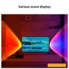 1pc Energy Efficient Sunset Lamp, 7 Colors USB Atmosphere Rainbow Light LED Photography Background Lights Bedroom Decor